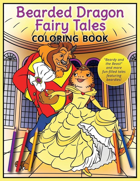 Produktbild: Bearded Dragon Fairy Tales Coloring Book