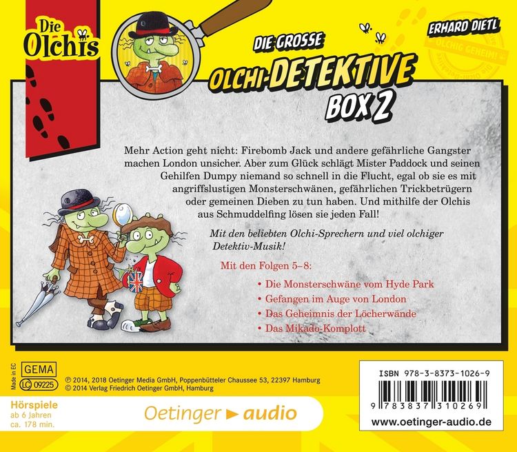 Produktbild: Die gro&szlig;e Olchi-Detektive-Box 2
