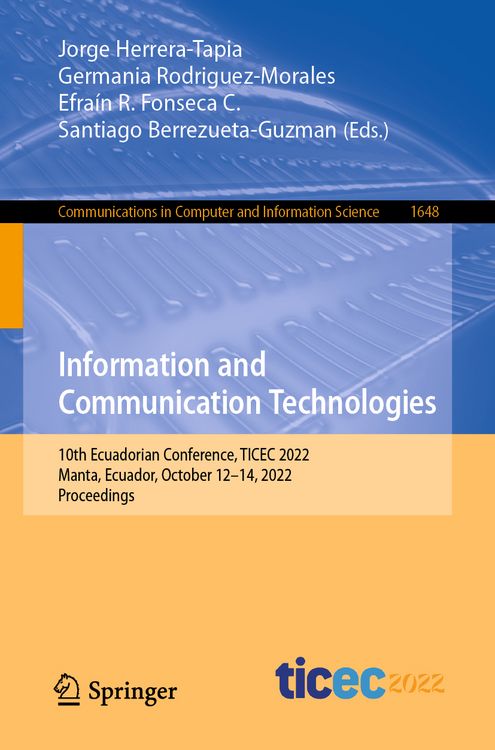 Produktbild: Information and Communication Technologies
