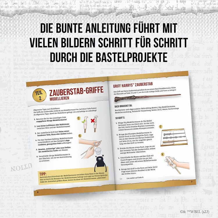 Produktbild: Harry Potter Bastelbox Zauberst&auml;be