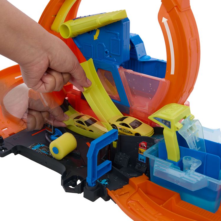 Produktbild: Hot Wheels Mega Loop Waschanlage.JHL97