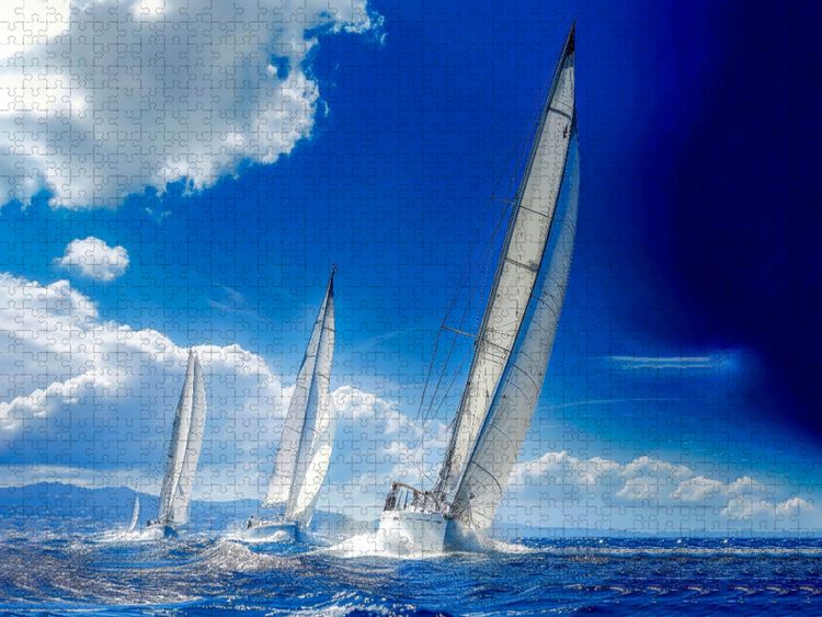 Produktbild: CALVENDO Puzzle Traum in Wei&szlig; | 1000 Teile Lege-Gr&ouml;&szlig;e 64x48cm Foto-Puzzle f&uuml;r gl&uuml;ckliche Stunden