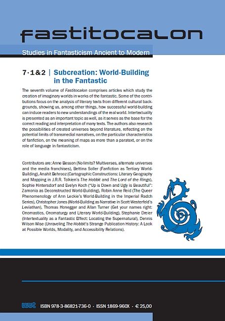 Produktbild: Fastitocalon: Studies in Fantasticism Ancient to Modern (VII, 1 & 2 2017)