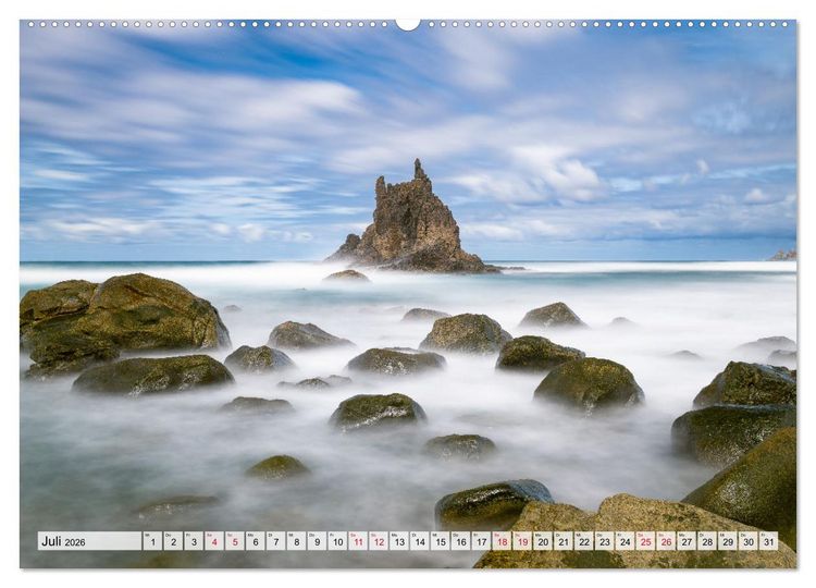 Produktbild: Die stille Magie der Insel Teneriffa (Wandkalender 2026 DIN A2 quer), CALVENDO Monatskalender