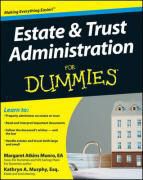 Produktbild: Estate and Trust Administration For Dummies