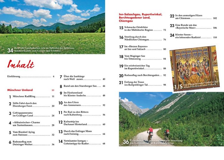 Produktbild: Das Radlbuch Oberbayern