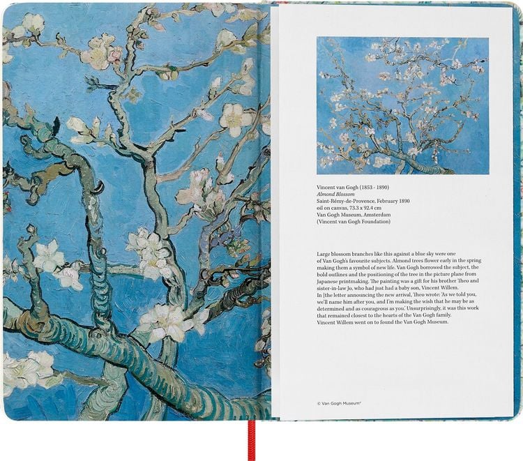 Produktbild: Moleskine Limited Edition Sketchbook Van Gogh, Large, Plain, Hard Cover (5 x 8.25)