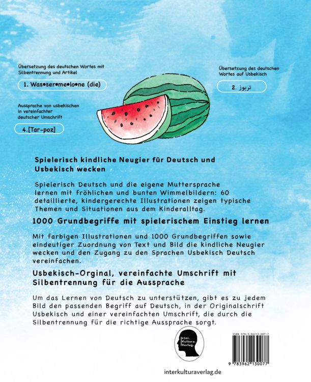 Produktbild: Meine ersten 1000 W&ouml;rter Bildw&ouml;rterbuch Deutsch - Usbekisch