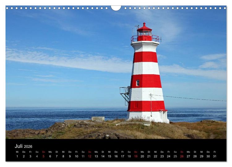 Produktbild: Kanadas Osten (Wandkalender 2026 DIN A3 quer), CALVENDO Monatskalender