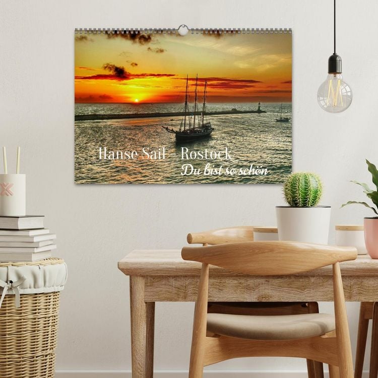 Produktbild: Hanse Sail - Rostock. Du bist so sch&ouml;n (Wandkalender 2027 DIN A3 quer), CALVENDO Monatskalender