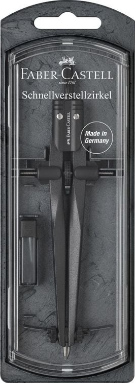 Produktbild: Faber-Castell Schnellverstellzirkel blackstone