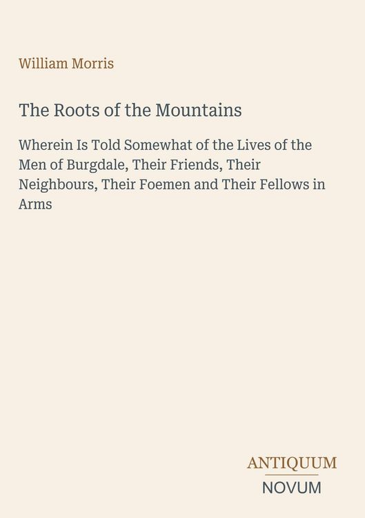 Produktbild: The Roots of the Mountains