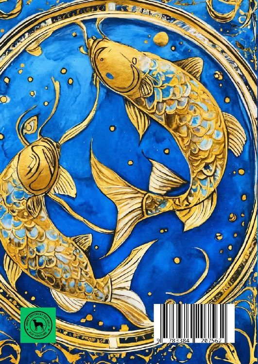 Produktbild: Tagebuch / Notizbuch Sternzeichen Fisch