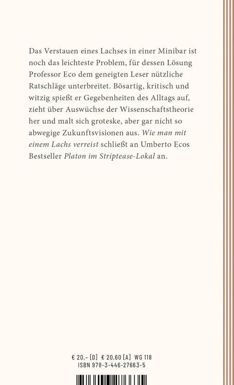 Produktbild: Wie man mit einem Lachs verreist und andere n&uuml;tzliche Ratschl&auml;ge