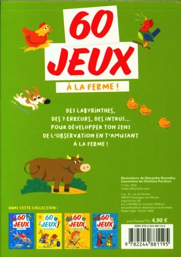 Produktbild: A la ferme ! : d&egrave;s 5 ans