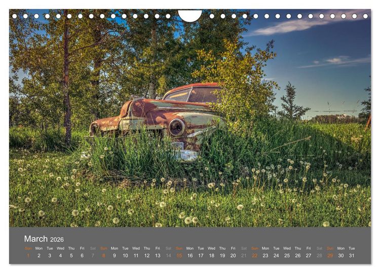 Produktbild: Rustography (Wall Calendar 2026 DIN A4 landscape), CALVENDO 12 Month Wall Calendar