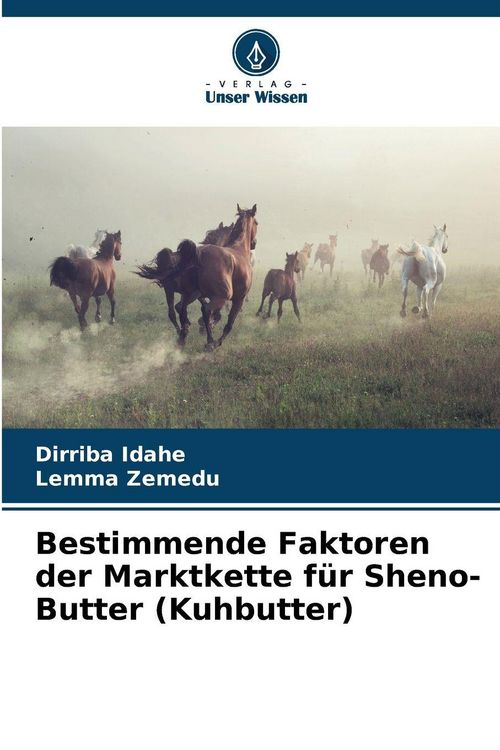 Produktbild: Bestimmende Faktoren der Marktkette f&uuml;r Sheno-Butter (Kuhbutter)