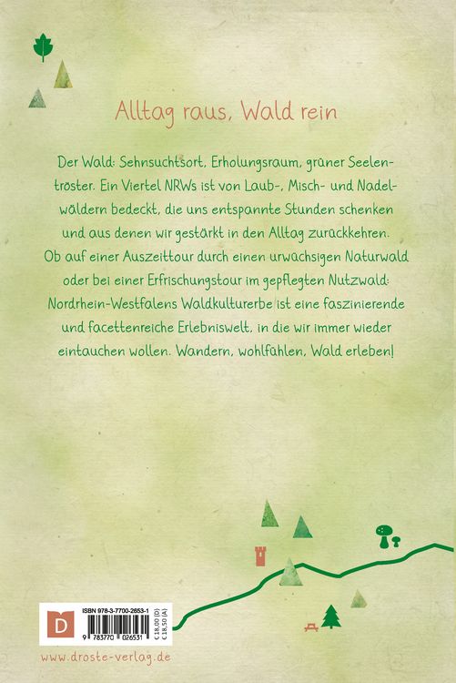 Produktbild: Nordrhein-Westfalen - W&auml;lder. Wandern f&uuml;r die Seele