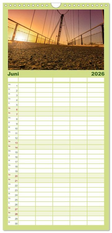 Produktbild: Familienplaner 2026 - Magdeburg entdecken mit 5 Spalten (Wandkalender, 21 x 45 cm) CALVENDO
