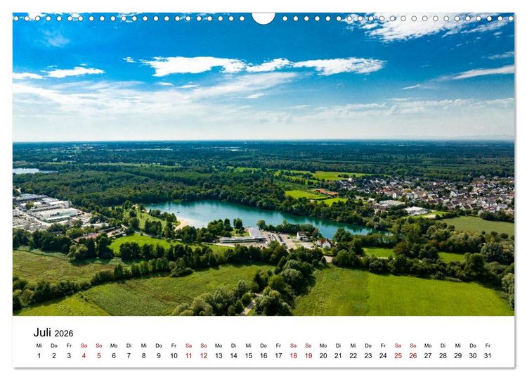 Produktbild: Das Alb- und Moosalbtal (Wandkalender 2026 DIN A3 quer), CALVENDO Monatskalender