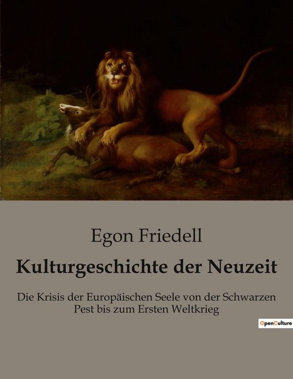Produktbild: Kulturgeschichte der Neuzeit