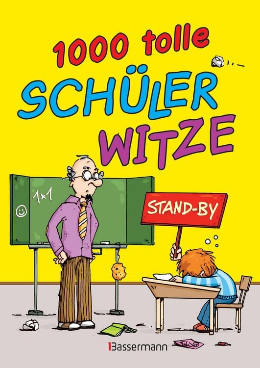 Produktbild: 1.000 tolle Sch&uuml;lerwitze