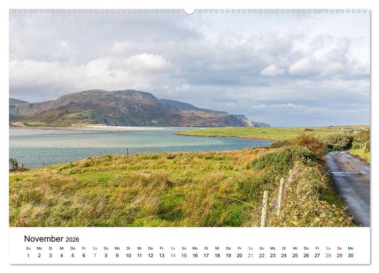 Produktbild: Irlands wilder Nordwesten, zwischen Galway und Fanad Head Lighthouse (Wandkalender 2026 DIN A2 quer), CALVENDO Monatskalender