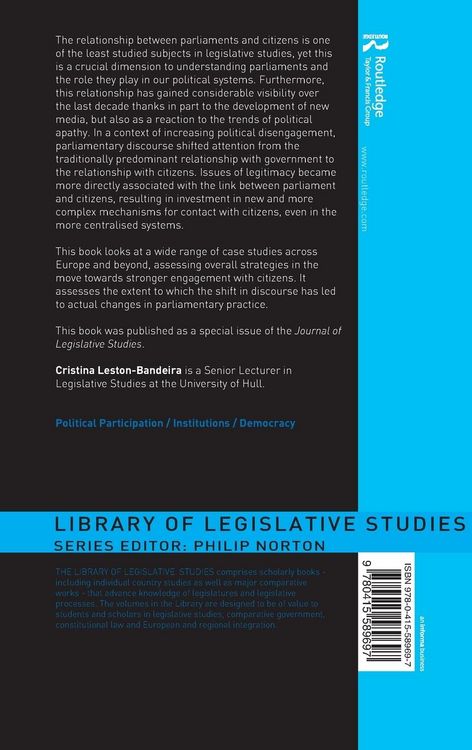 Produktbild: Parliaments and Citizens