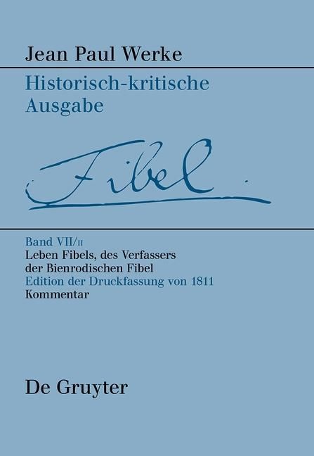 Produktbild: Leben Fibels, des Verfassers der Bienrodischen Fibel, 2