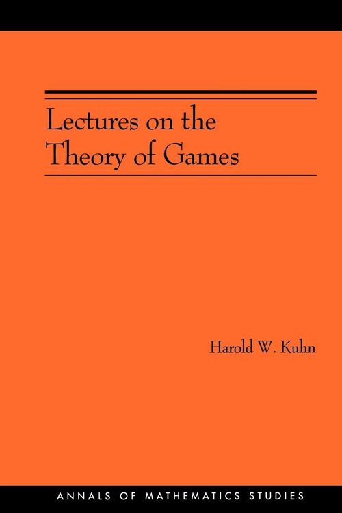 Produktbild: Lectures on the Theory of Games