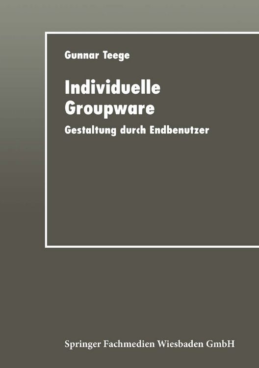 Produktbild: Individuelle Groupware