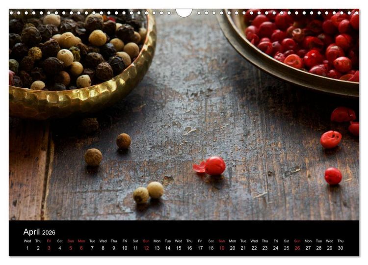 Produktbild: SPICES (Wall Calendar 2026 DIN A3 landscape), CALVENDO 12 Month Wall Calendar