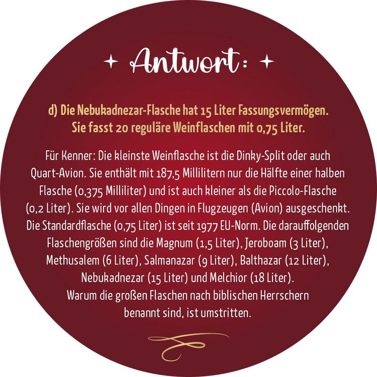 Produktbild: Adventskalender in der Dose. Einschenken ist auch schenken!