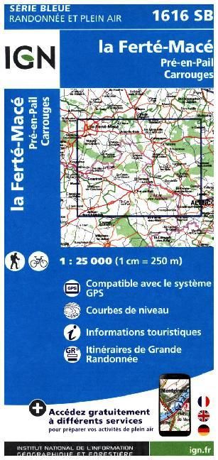 Produktbild: La Ferte Mace pre 1 : 25000