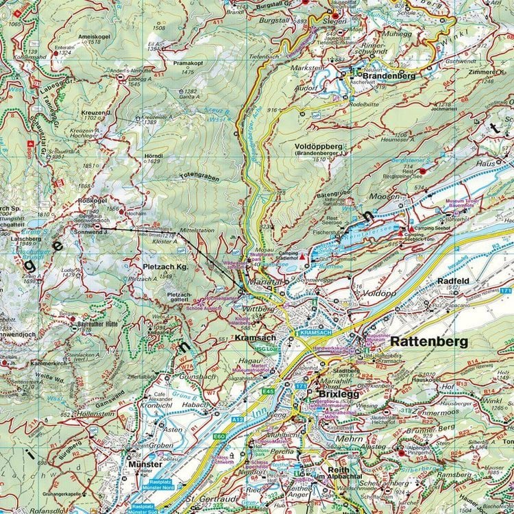 Produktbild: Freytag & berndt Wanderkarte WK 321 Achensee - Rofan - Unterinntal 1:50.000