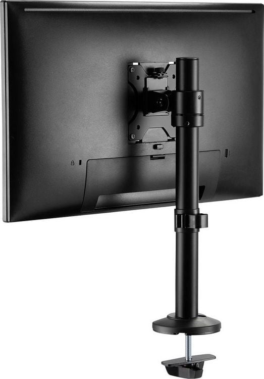 Produktbild: Digitus DA-90397 Monitor-Tischhalterung 1 Display(s) 33,0cm (13\") - 81,3cm (32\") Schwarz, Schwarz (matt) Neigbar, Rotierbar