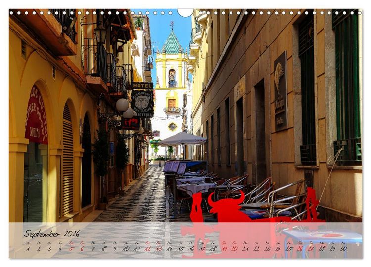 Produktbild: Ronda in Andalusien - Stadt auf einem Felsplateau (Wandkalender 2026 DIN A3 quer), CALVENDO Monatskalender