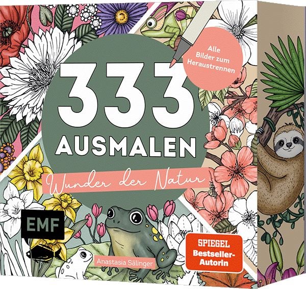 Produktbild: 333 Ausmalen &ndash;&nbsp;Wunder der Natur