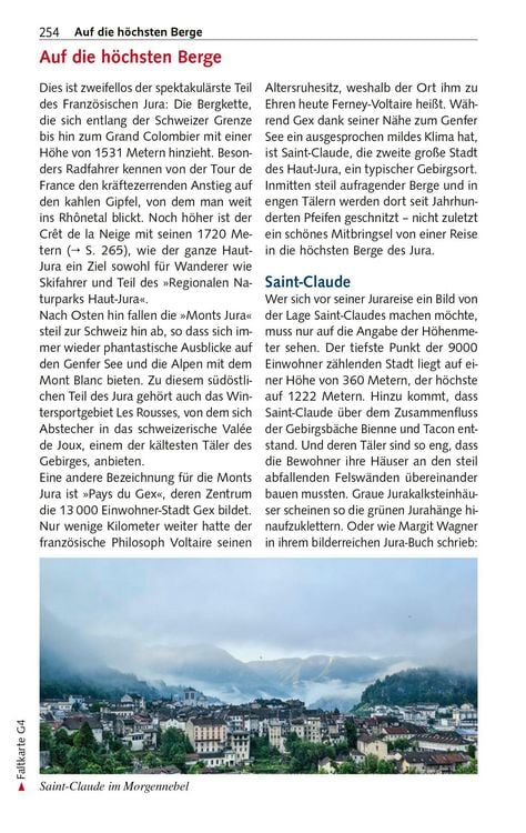 Produktbild: TRESCHER Reisef&uuml;hrer Franz&ouml;sischer Jura
