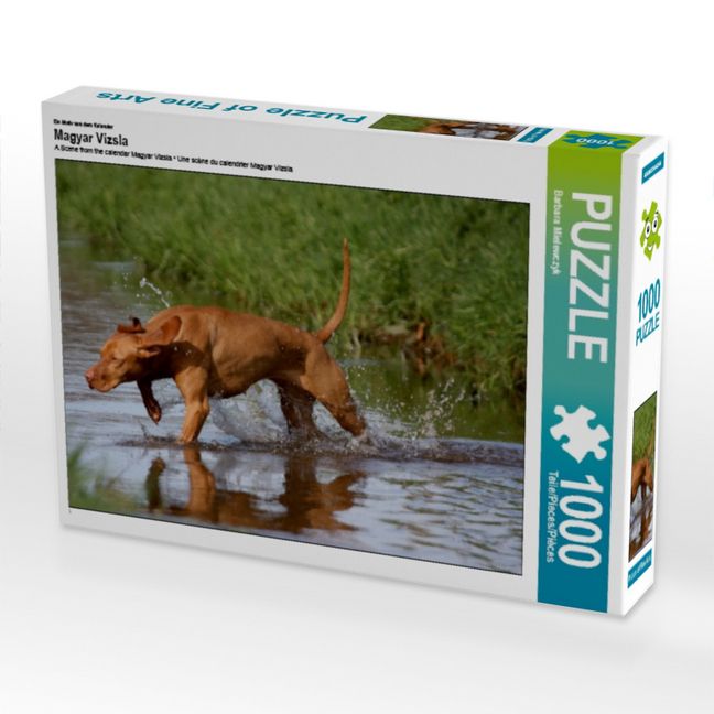 Produktbild: CALVENDO Puzzle Jagdfieber | 1000 Teile Lege-Gr&ouml;&szlig;e 64x48cm Foto-Puzzle f&uuml;r gl&uuml;ckliche Stunden