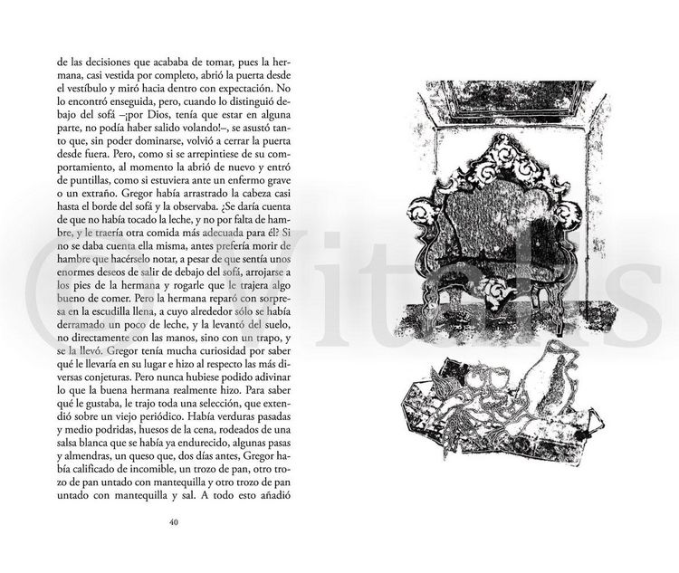 Produktbild: La metamorfosis