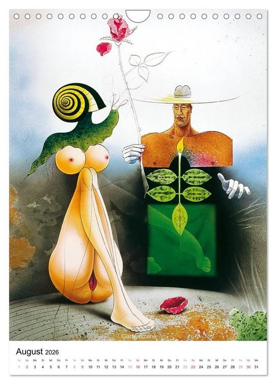 Produktbild: Am Busen der Natur / 2026 (Wandkalender 2026 DIN A4 hoch), CALVENDO Monatskalender