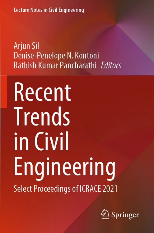 Produktbild: Recent Trends in Civil Engineering