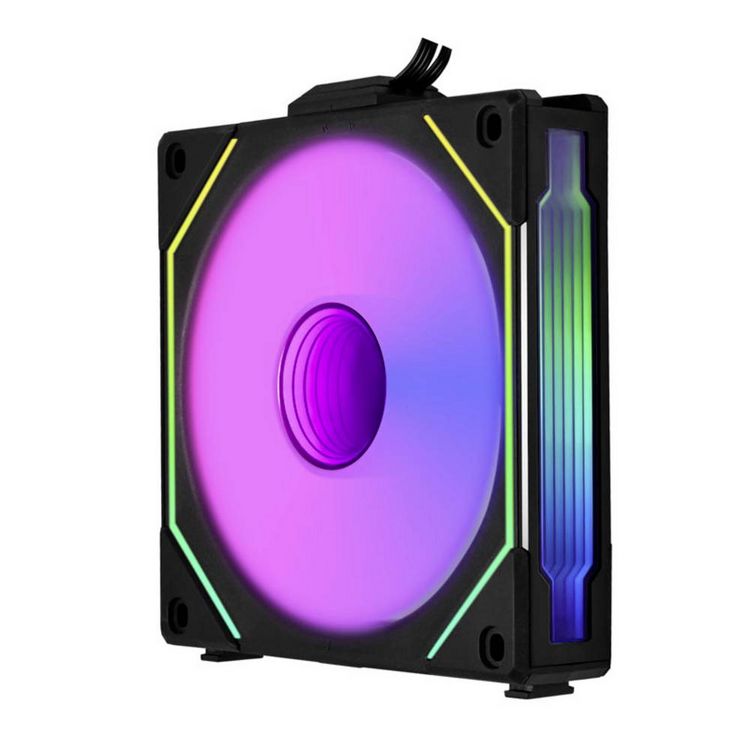 Produktbild: Lian Li Lian Li UNI FAN SL-INF 120 ARGB Reverse Blade PWM L&uuml;fter - 120mm, schwarz PC-Geh&auml;use-L&uuml;fter Schwarz (B x H x T) 120 x 122 x 25 mm