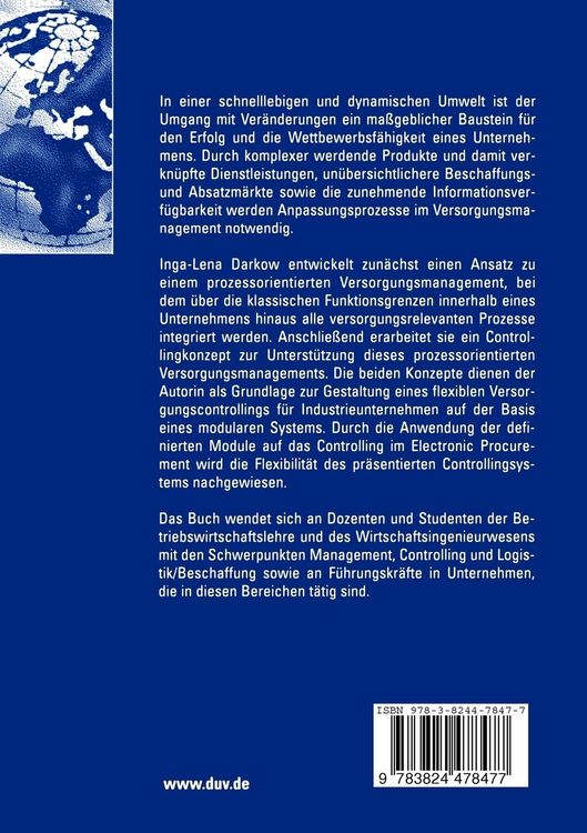 Produktbild: Logistik-Controlling in der Versorgung