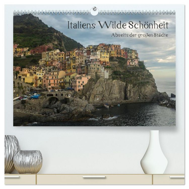 Produktbild: Italiens wilde Sch&ouml;nheit - Abseits der gro&szlig;en St&auml;dte (hochwertiger Premium Wandkalender 2026 DIN A2 quer), Kunstdruck in Hochglanz