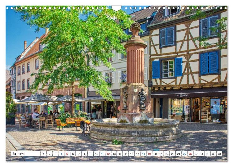 Produktbild: Haguenau - eine Perle im Nordelsass (Wandkalender 2026 DIN A3 quer), CALVENDO Monatskalender