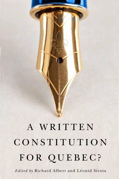 Produktbild: Written Constitution for Quebec?