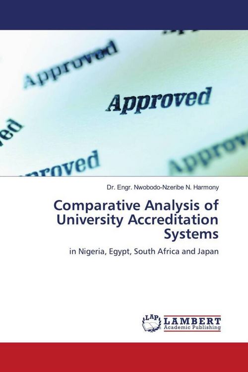 Produktbild: Comparative Analysis of University Accreditation Systems
