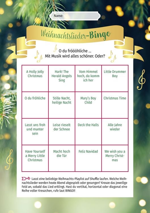 Produktbild: Weihnachts-Bingo